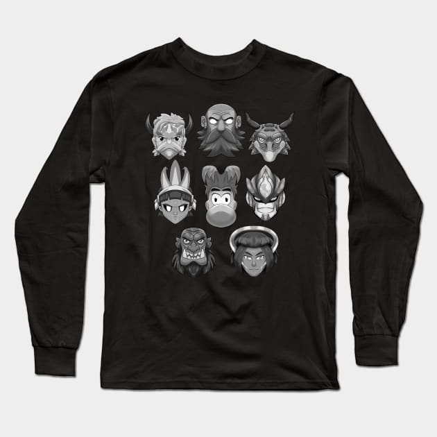 HEROS BRAWLHALLA Long Sleeve T-Shirt by RahmanDG